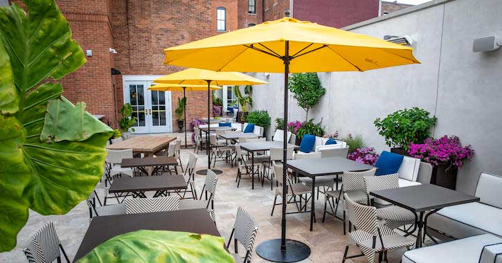 Wine & Beer Garden at Adelphi Hotel